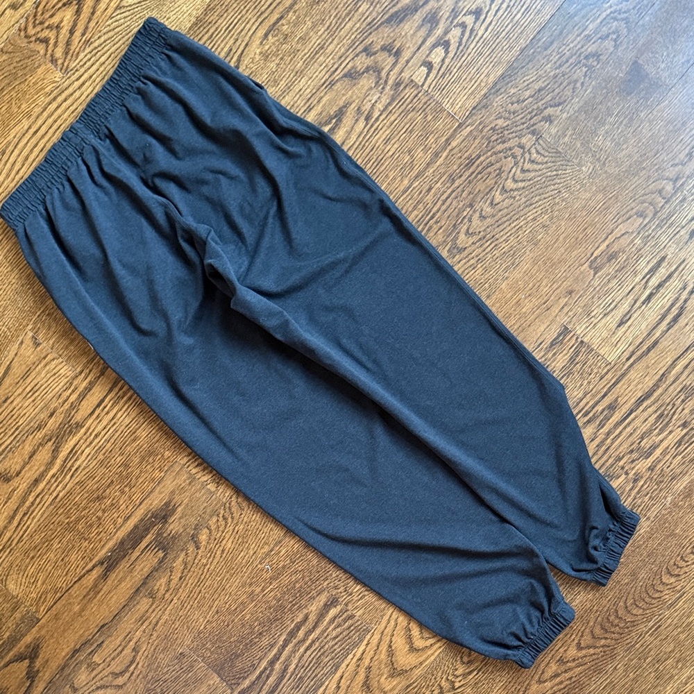 Lightweight Black Heather Soft Performance Joggers - image 3